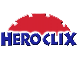 HeroCLix logo featuring a dial and the word HeroClix.